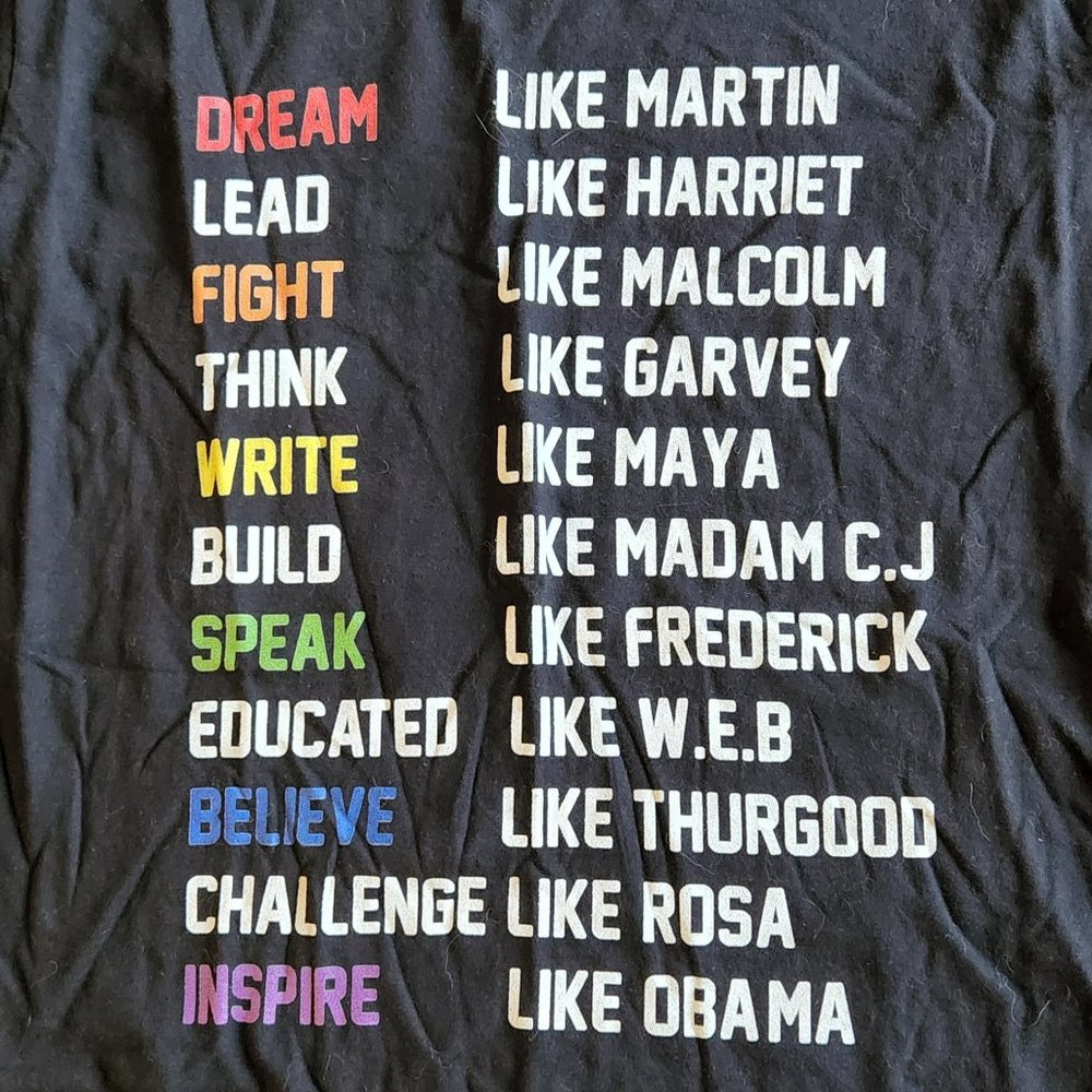 BLM Shirt Large inspiring